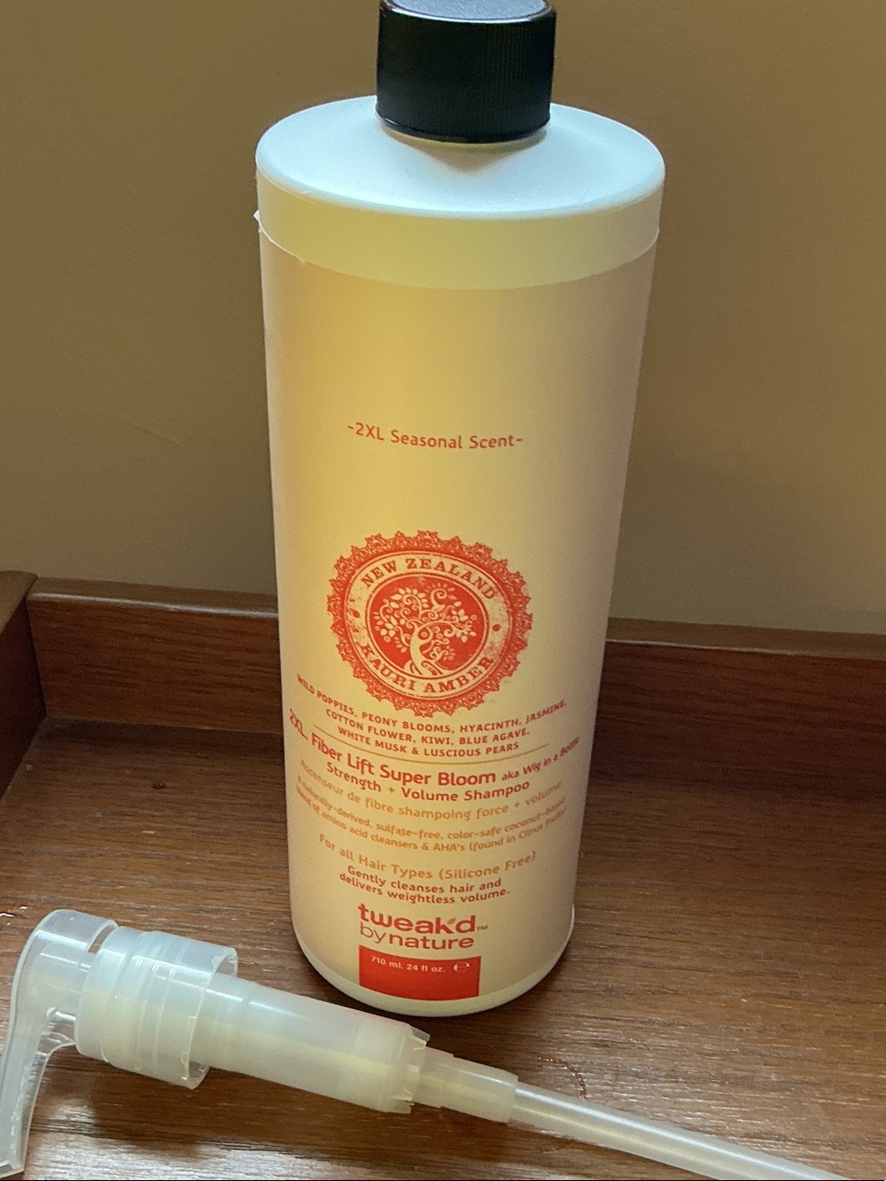 Tweak'd by nature super bloom shampoo